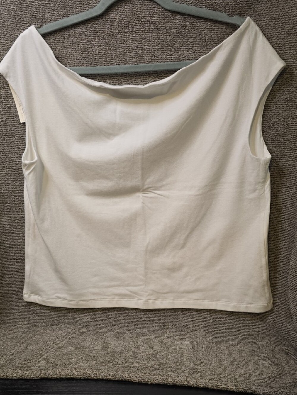 a new day White Boatneck Cotton Tank Top - Picture 8 of 8